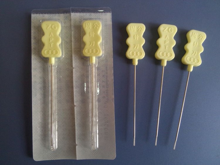 sterile acupotomy for single use